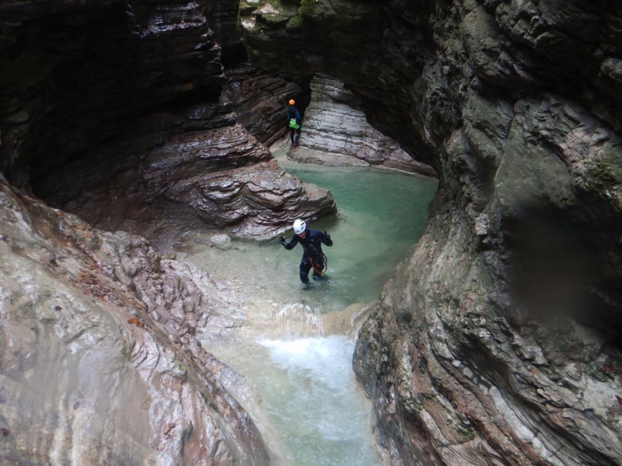Canyoning Borgo Valbelluna - Grotta Azzurra