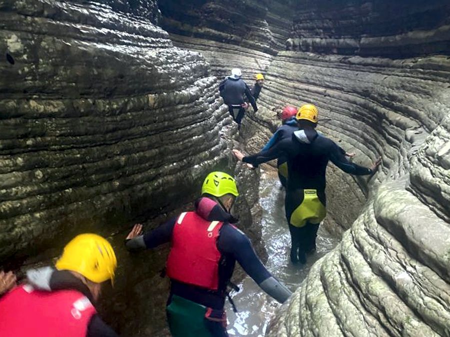 Canyoning Brent de l'Art - Sant'Antonio Tortal - Borgo Valbelluna (BL)