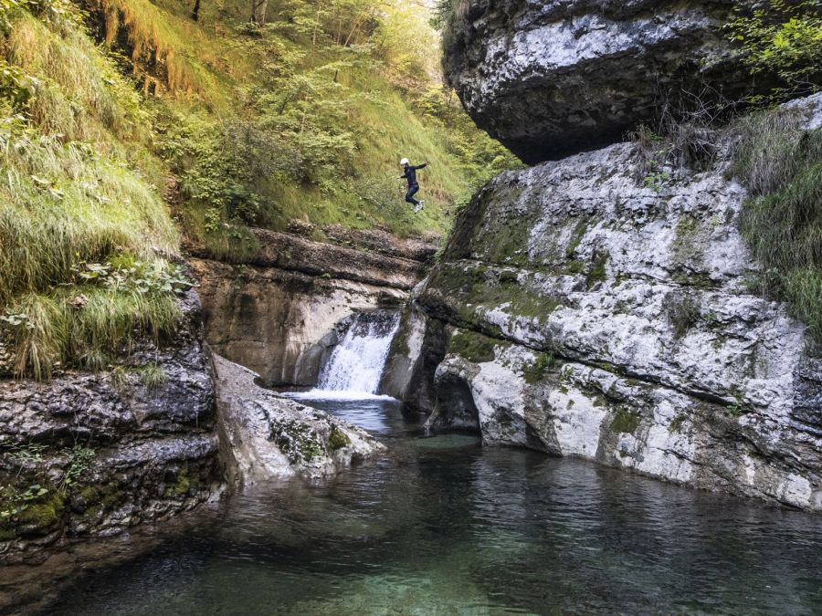 Canyoning Senaiga - Lamon (BL)