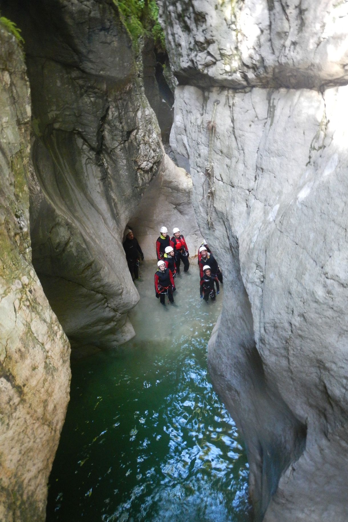 TEAM BUILDING CANYONING