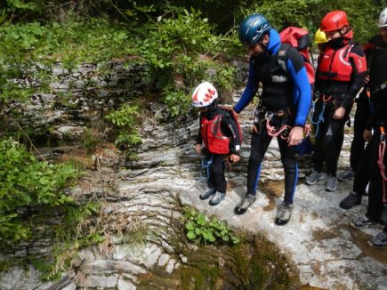 Canyon of Dolomites - Special Events - Family - Kids canyoning